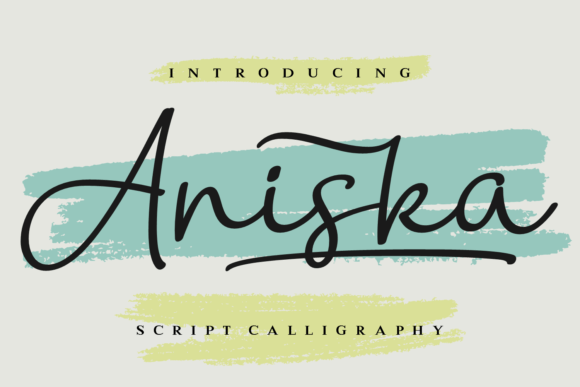 Aniska: The Elegant Script Font That Elevates Digital Marketing Design
