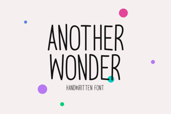 Another Wonder: A Handwritten Font That Elevates Editorial Design