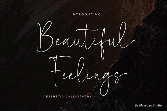 Beautiful Feelings: A Handwritten Font That Elevates Small Business Branding
