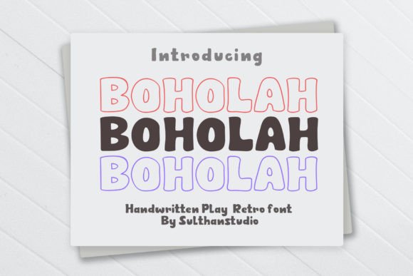 Bohola: A Refreshing Script Font for Creative Branding Projects