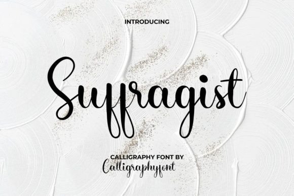 Bringing Elegance to Handmade Projects with the Suffragist Font