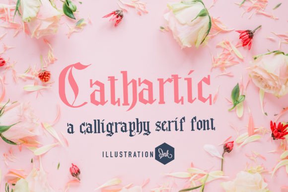 Cathartic: A Thoughtful Display Font for Editorial Craft