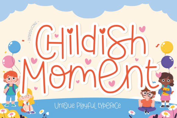 Childish Moment: A Joyful Handwritten Font for Modern Web Design