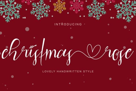 Christmas Rose Font: A Creative Consultant’s Review for Business Branding
