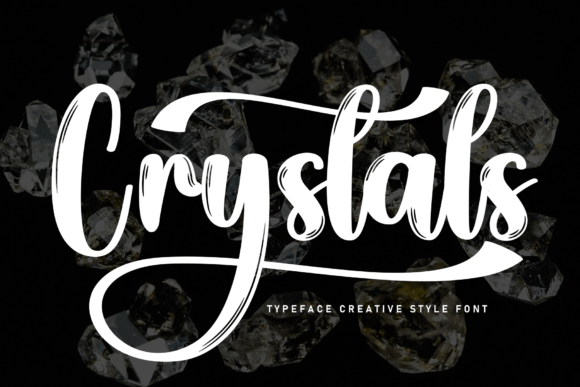 Crystals: A Sweet Handwritten Font That Brings Brand Personalities to Life