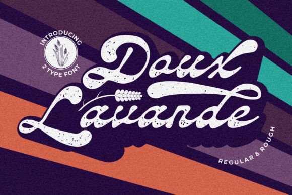 Daux Lavande: A Vintage Script Font That Elevates Your Brand