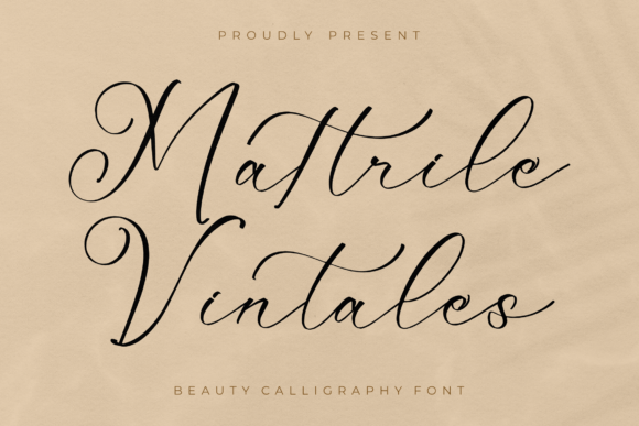 Elevate Your Craft with Mattrile Vintales Font