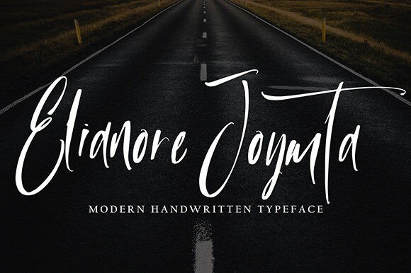 Elianore Joymta: A Script Font That Brings Imperfection to Life in Editorial Design