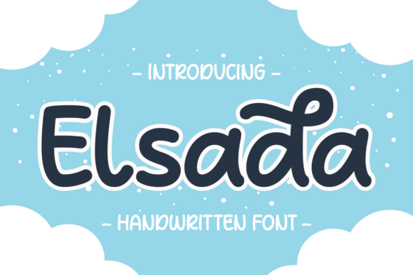 Elsada: A Playful Handwritten Font for Joyful Web Design