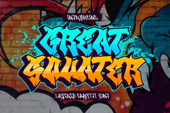 Great Squater: A Bold Script Font for Dynamic Web Design