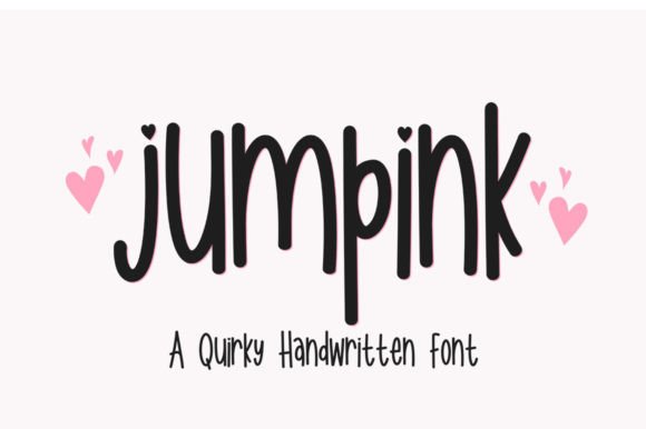 Jumpink Font: A Sweet Handwritten Touch for Branding Projects