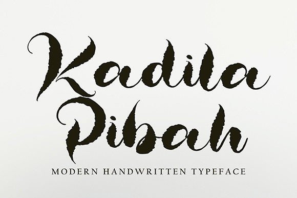 Kadila Pibah: A Quirky Handwritten Font for Crafters and Product Makers