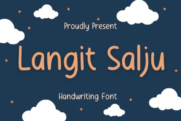 Langit Salju: A Handwritten Font That Elevates Modern Web Typography