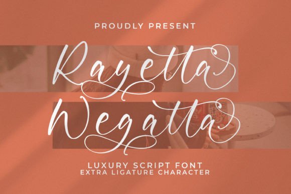 Rayetta Wegatta: A Luxury Script Font for Elegant Editorial Design