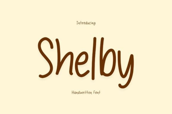 Shelby: The Handwritten Font That Elevates Campaign Visuals