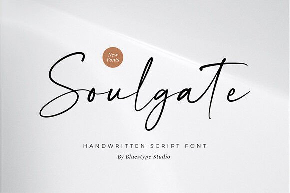 Soulgate: Elevating Web Design with a Stylish Script Font